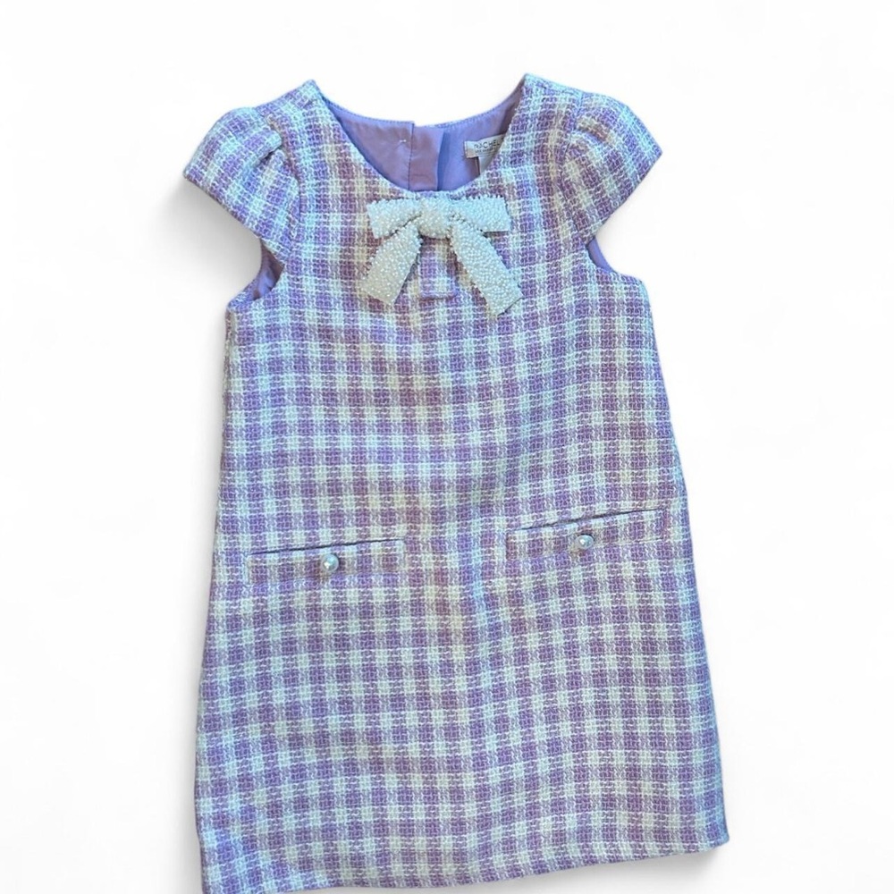 NWT Rachel Zoe Lavender Kids Tweed Dress